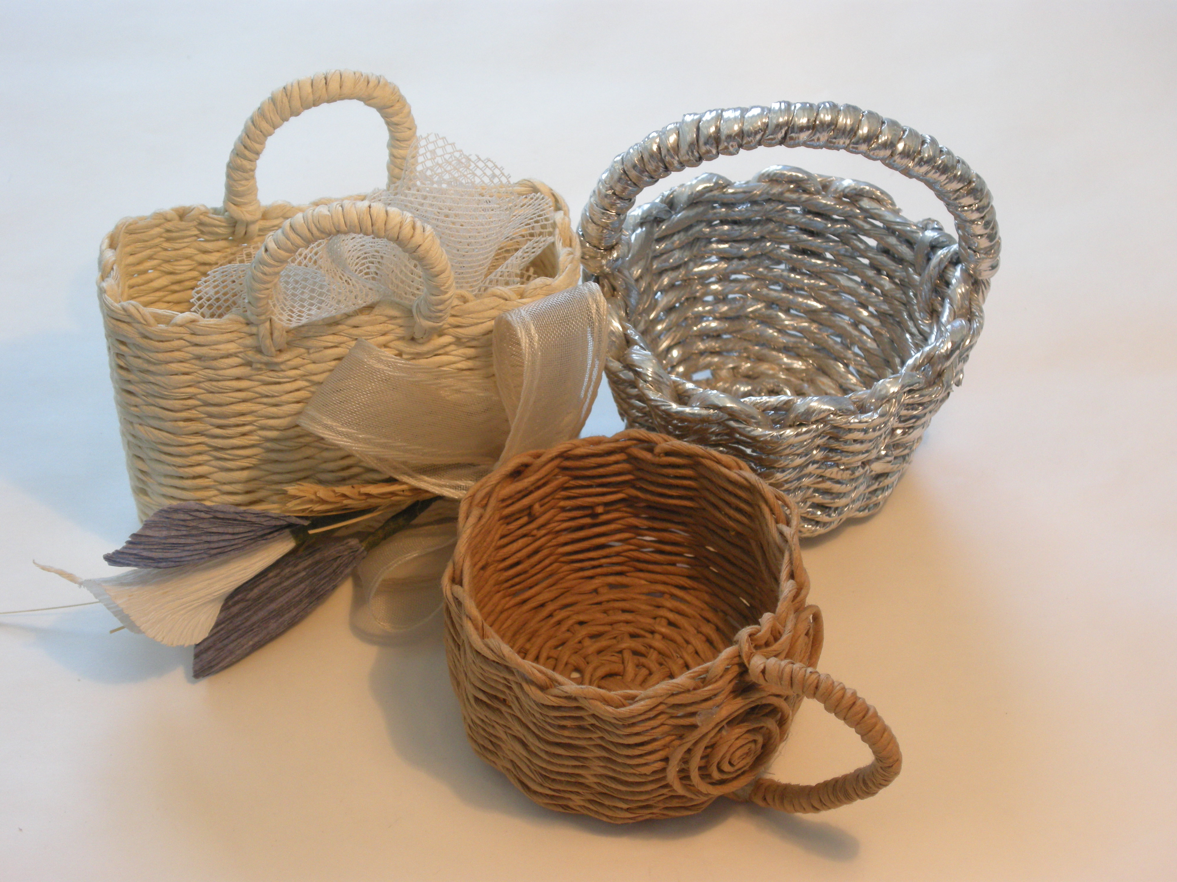 how to make twisted paper cord